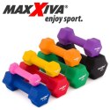 MAXXIVA Zestaw hantli z pokrowcem neoprenowym 2 x 3 kg, czer MAXXIVA®