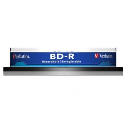 Verbatim BD-R, Single Layer 25GB, cake box, 43742, 6x, 10-pack, do archiwizacji danych