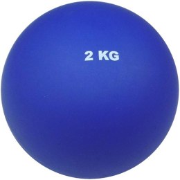 Kula do rzutów z tworzywa Legend 2 kg niebieska ISP-020GNBWR