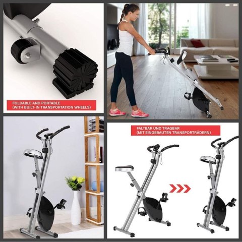 Physionics Rower treningowy Training z regulowanym oporem Physionics Physionics Rower treningowy Training z regulowanym oporem Physionics