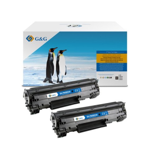 G&G kompatybilny toner z CB435A, black, NT-PH435CUU, dla HP LaserJet P1005 / P1006/ HP LaserJet P1505 / P1505n, N