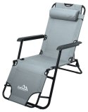 CATTARA Leżak COMFORT szary, 155 x 61 cm Cattara