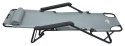 CATTARA Leżak COMFORT szary, 155 x 61 cm Cattara