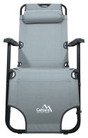 CATTARA Leżak COMFORT szary, 155 x 61 cm Cattara