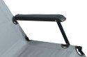 CATTARA Leżak COMFORT szary, 155 x 61 cm Cattara