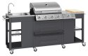 CATTARA Kuchnia ogrodowa z grillem gazowym VICENZA 2m x 0,6m Cattara