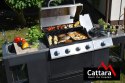 CATTARA Kuchnia ogrodowa z grillem gazowym VICENZA 2m x 0,6m Cattara