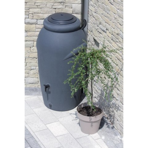 Zbiornik pojemnik na wodę deszczówkę Aquacan 210l antracytowy Zbiornik pojemnik na wodę deszczówkę Aquacan 210l antracytowy