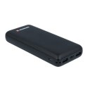 SWISSTEN, powerbank, BLACK CORE, Li-Pol, 5V, do ładowania telefonów i innych urządzeń, 20000mAh, szary