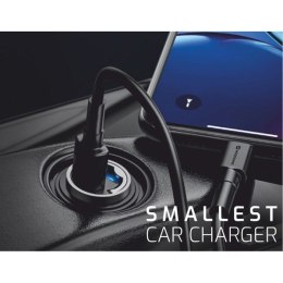 Ładowarka samochodowa SWISSTEN 30W, 2-portowy, USB-C, USB-A