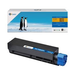 G&G kompatybilny toner z 45807102, black, 3000s, NT-FOB432C, dla OKI B412, B432, B512, MB472, MB492, MB562, N