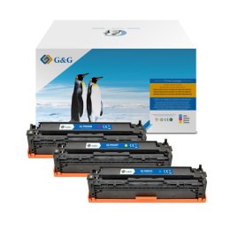 G&G kompatybilny toner z CB541A, cyan, 1400s, NT-PH541UC, HP 125A, dla HP Color Laserjet CP1210/CP1215/CP1515N/CP1518ni/CM13, N