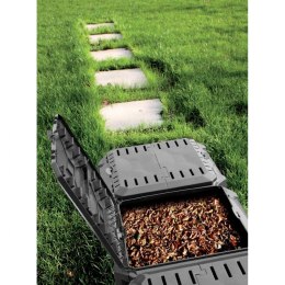 Kompostownik ogrodowy Ekobat segmentowy module compogreen 800 L czarny