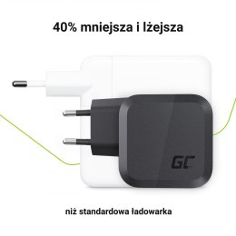 Ładowarka sieciowa Green Cell GC PowerGaN 65W (2x USB-C Power Delivery, 1x USB-A kompatybilne z Quick Charge 3.0)