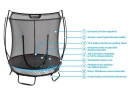 Marimex Trampolina FreeJump 183 cm + siatka zabezpieczająca